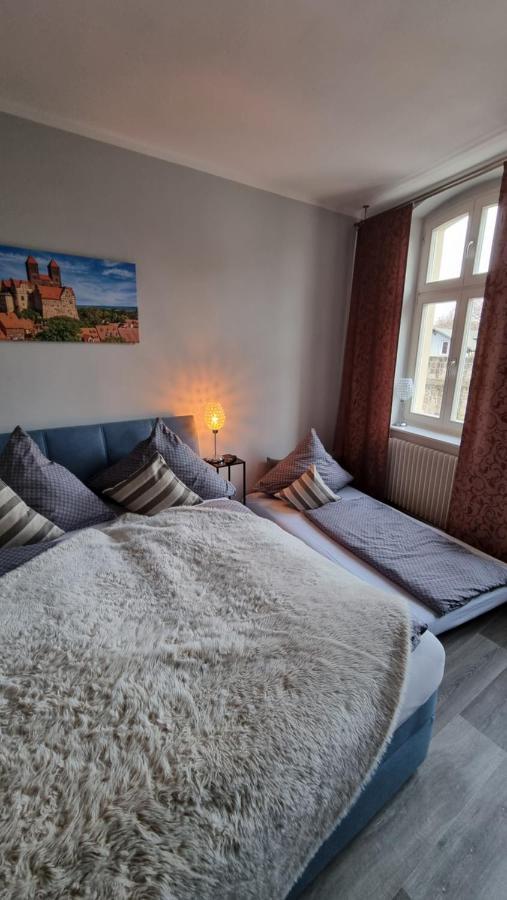 Fewo Otto- Sanierte Ferienwohnung Im Einzeldenkmal Кведлинбург Экстерьер фото